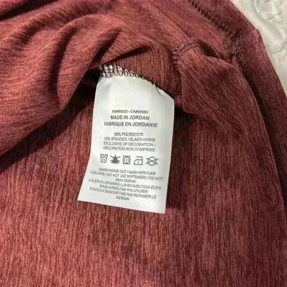 Nike Element Running Crew Long Sleeve Dri-Fit Men’s Burgandy Top Size Small NWT - Picture 9 of 13